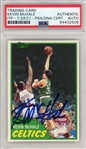 1981 Topps Kevin McHale Signed Rookie Card