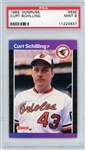1989 Donruss Curt Schilling PSA 9
